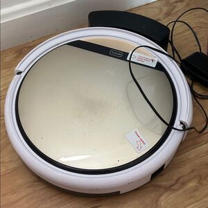 Robotic Vacuum Cleaner - White and Black